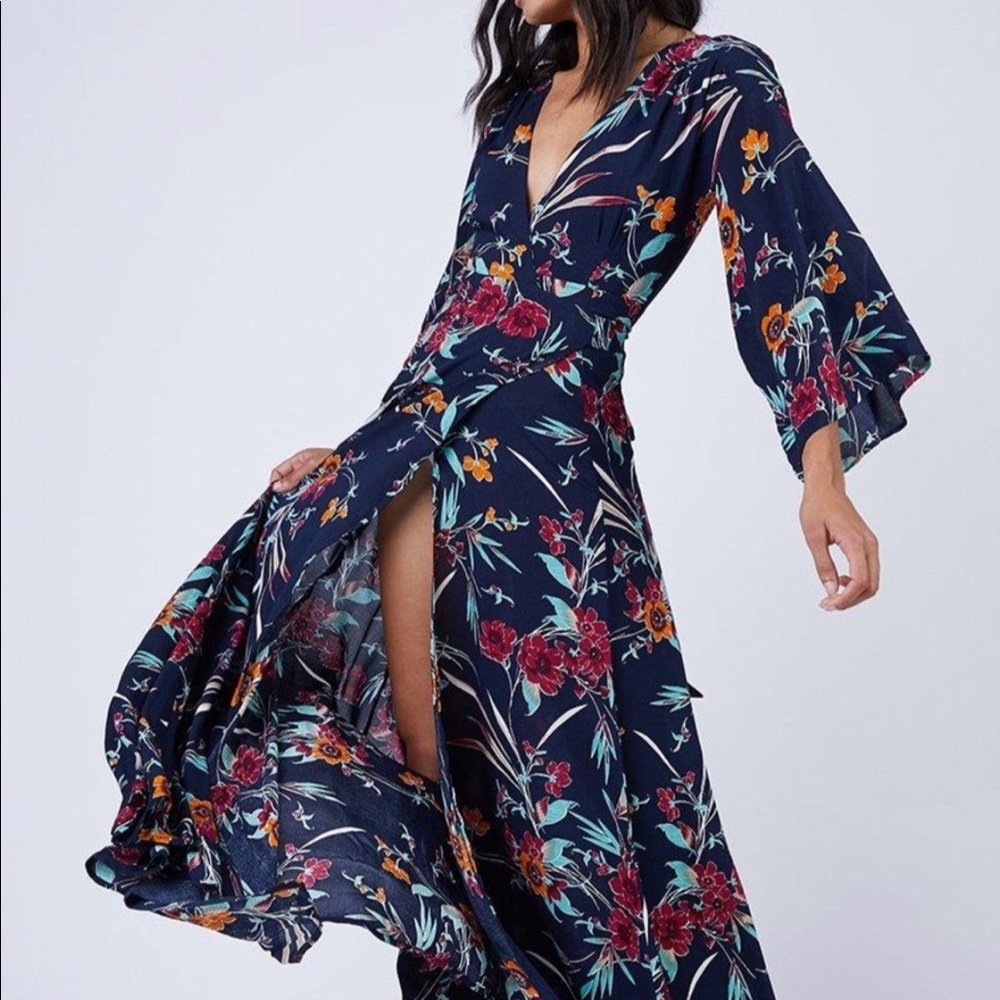Xix palms  MaLdives wrap dress size 3